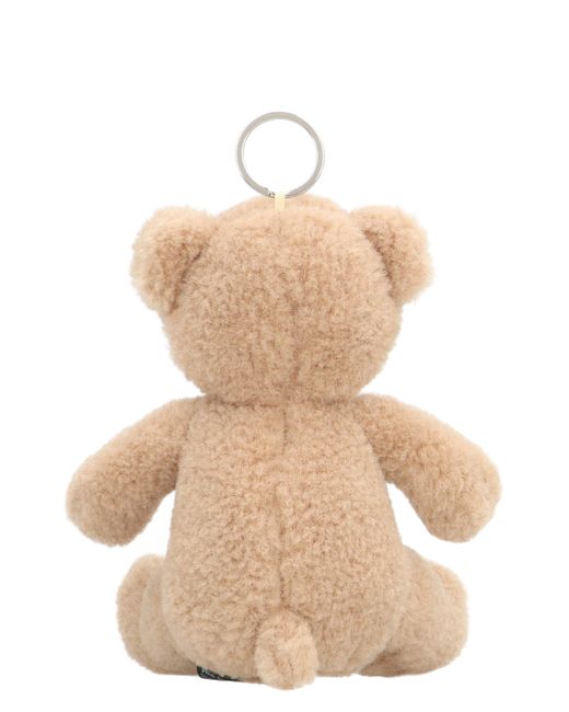Palm Angels Natural Bear Key Ring for men