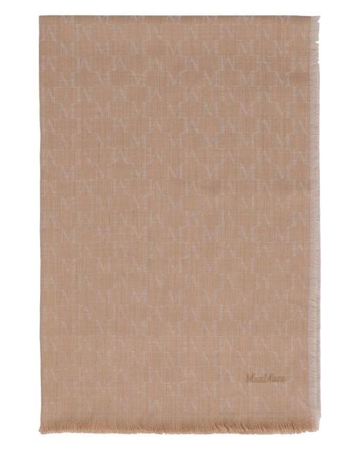 Max Mara Natural Magico Virgin Wool Stole
