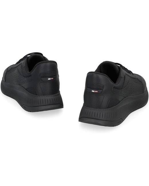 Boss Black Sneakers Ttnm Evo With Jacquard Monogram for men