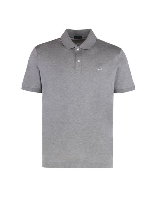 Paul & Shark Gray Solid Shirt Collar Polo for men