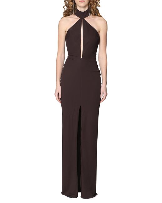 Tom Ford Brown Jersey Dress
