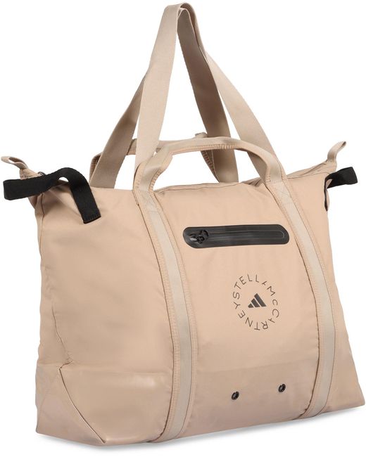 Adidas By Stella McCartney Natural Canvas Tote Bag