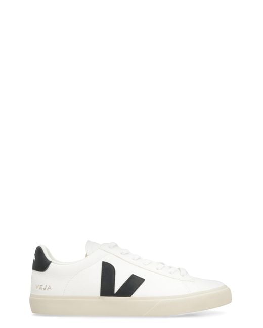 Veja White Campo Low-Top Sneakers