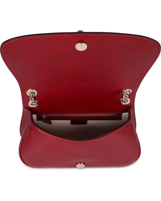 Gucci Red Small Blondie Leather Handbag