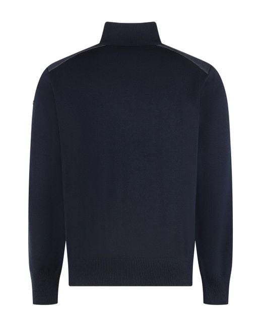 Maglione in lana vergine di Paul & Shark in Blue da Uomo