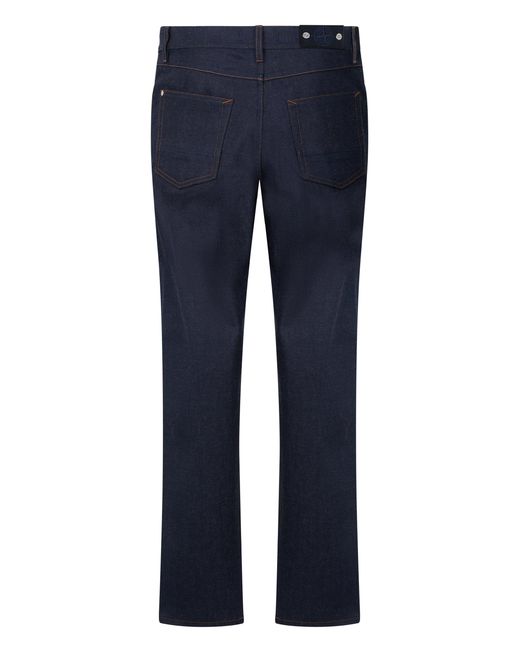Stone Island Blue Straight Jeans for men