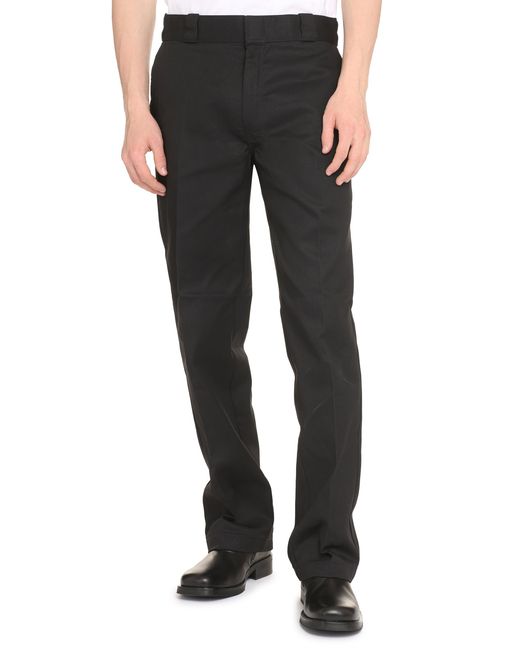 Dickies Black 874 Cotton Blend Trousers for men