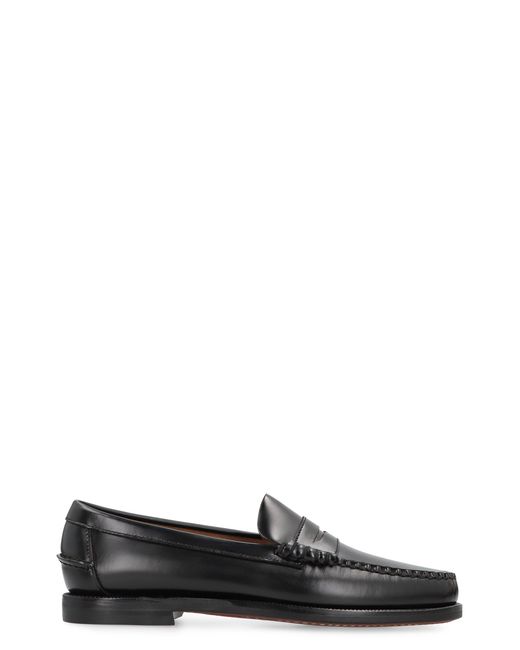 Sebago Black Classic Dan Moccasins