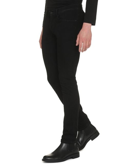 Dondup Black George Skinny Jeans for men