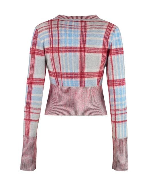 Cardigan in misto cotone di Vivienne Westwood in Pink