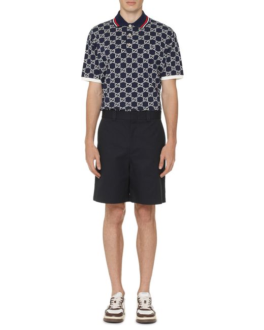 Gucci Blue Pants for men