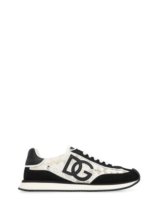 Dolce & Gabbana Multicolor Sports Shoes With Logo