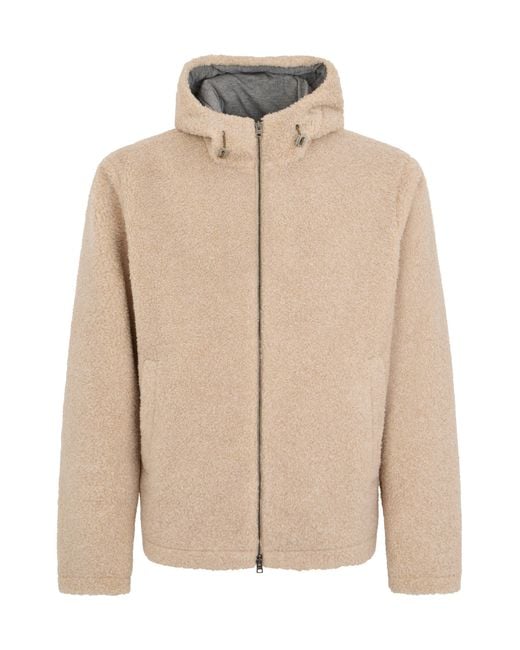 Herno Natural Hooded Jacket for men