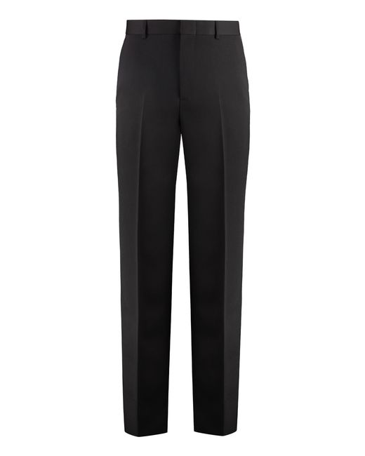 Gucci Black Tailored Wool Trousers For for men