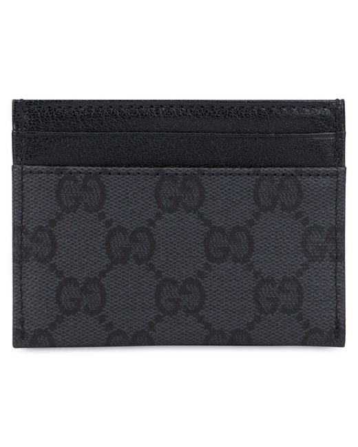 Gucci Gray Cardholder Essence Classic for men