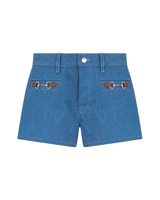 Gucci Blue Short Pants