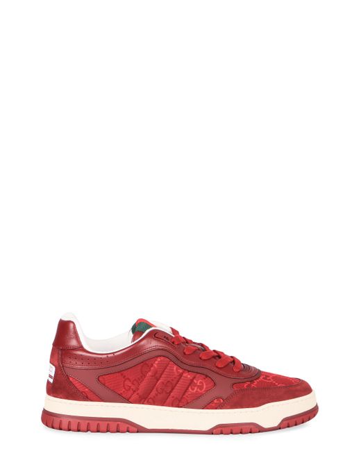 Gucci Red Re-Web Sneaker for men
