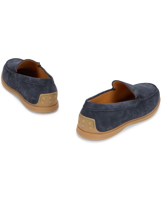 Tod's Blue Loafer To Slipper for men