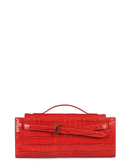 Veronica Beard Red Dash Pouch