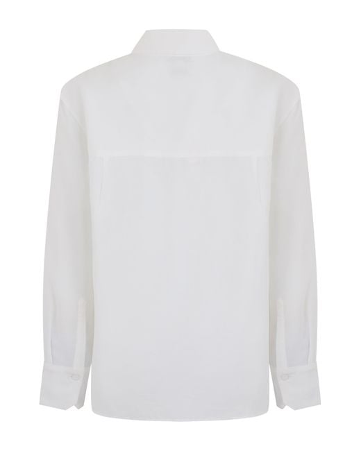 Vince White Shirt With Buttons