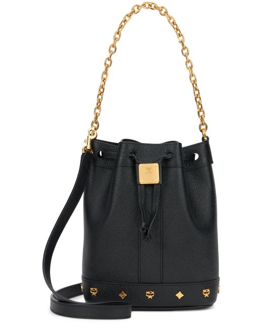 Borsa a secchiello di MCM in Black