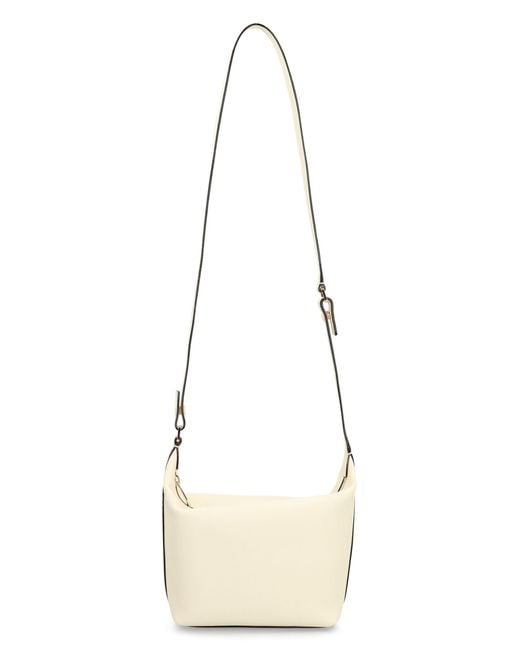 Valextra Blue Mochi Mini Handbag
