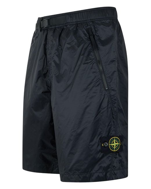 Stone Island Blue Shorts Casual for men