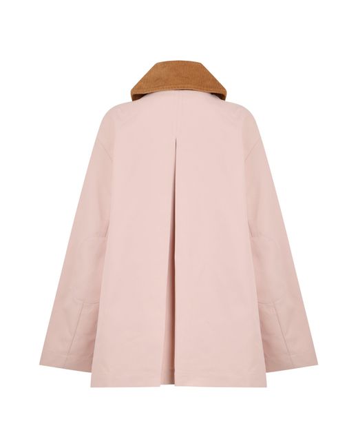 Ganni Pink Jacket With Contrast Collar