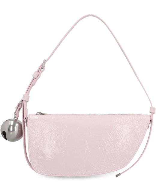 Burberry Pink Shield Sling Leather Shoulder Bag