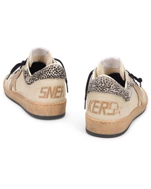 Golden Goose Deluxe Brand Natural Leather Super Star Sneakers