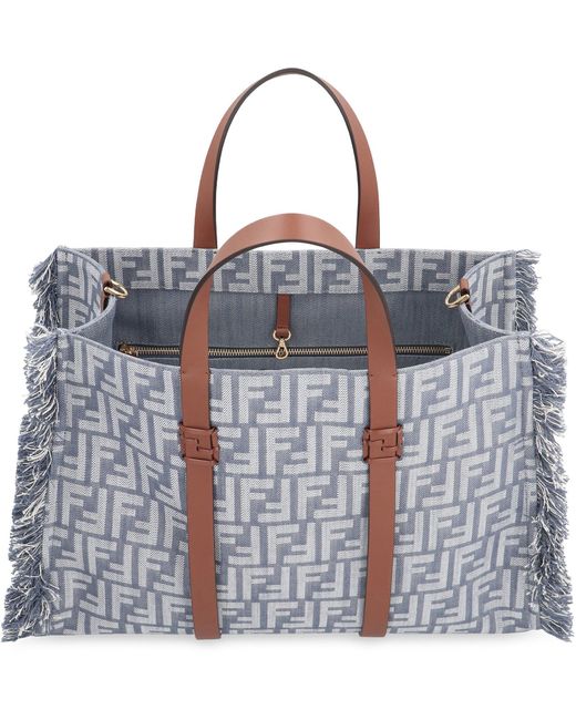 Tote bag Summer di Fendi in Purple