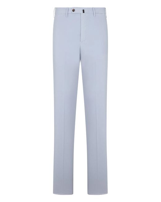 Slowear Blue Straight Pants for men