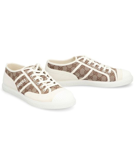 Gucci Natural Fabric Low-top Sneakers for men
