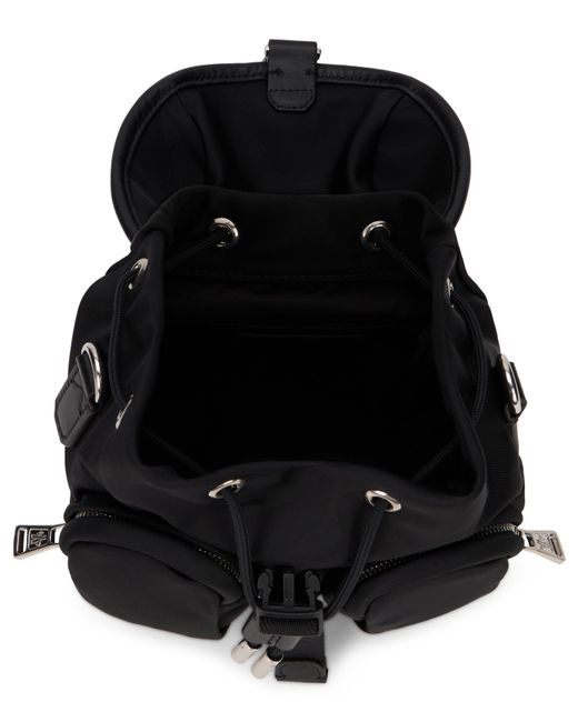 Moncler Black Mini Trick Water-Repellent Cross Body Bag