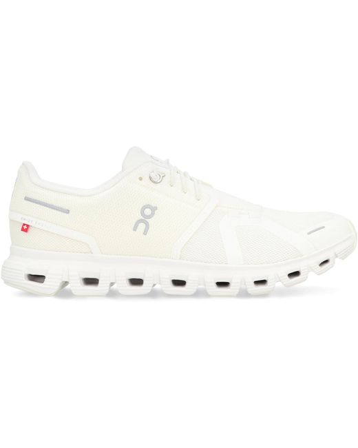 On Shoes White Cloud 6 Low-Top Sneakers