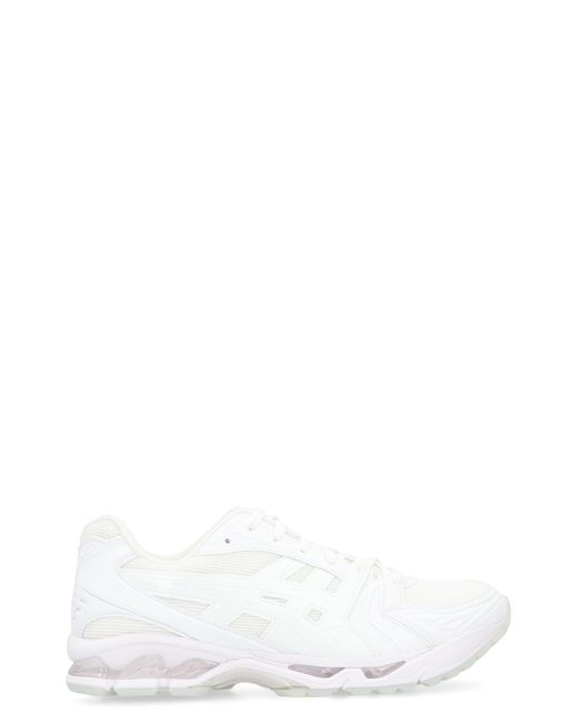 Comme des Garçons White Low-Top Sneakers Made Of Leather And Fabric for men