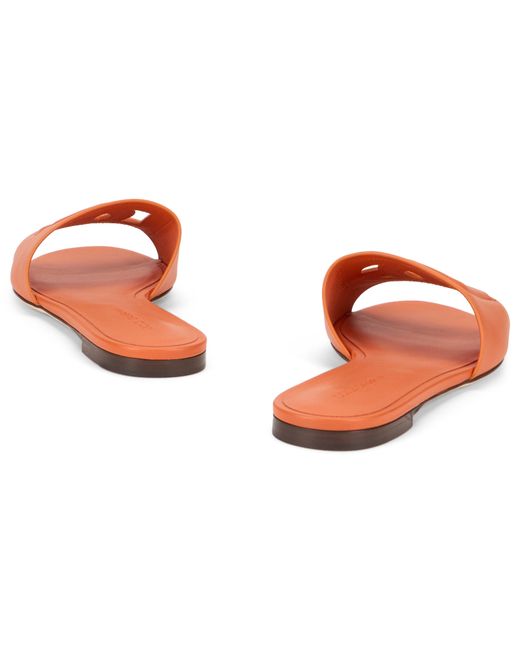 Dolce & Gabbana Pink Low Leather Sandal