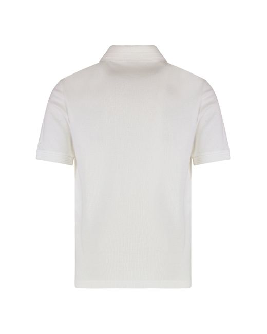 Ferragamo White Ferragamo T-Shirts And Polos for men