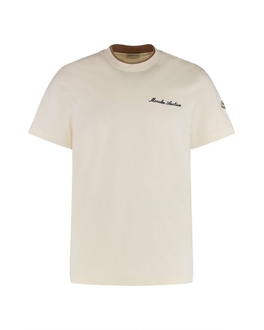 T-Shirts di Moncler in White da Uomo