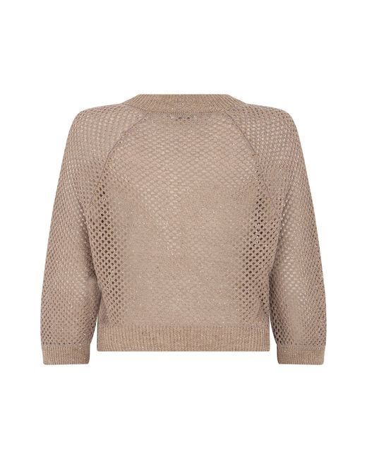 Peserico Natural Cordonnet Sweater