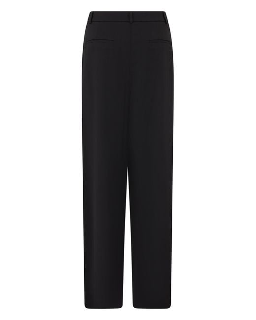 Peserico Black Pants With Draping