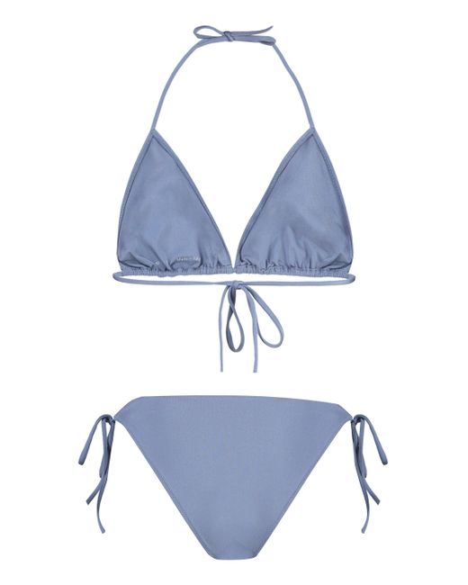 Bikini Venti con reggiseno a triangolo di Lido in Blue