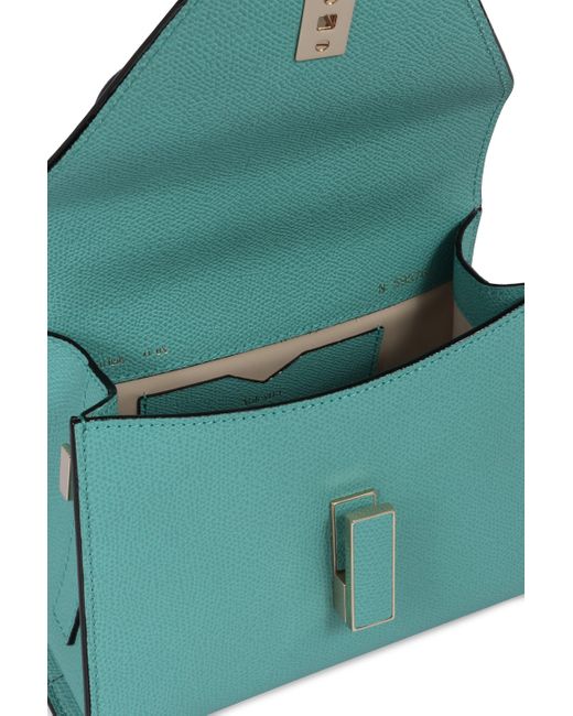 Valextra Green Iside Micro Handbag