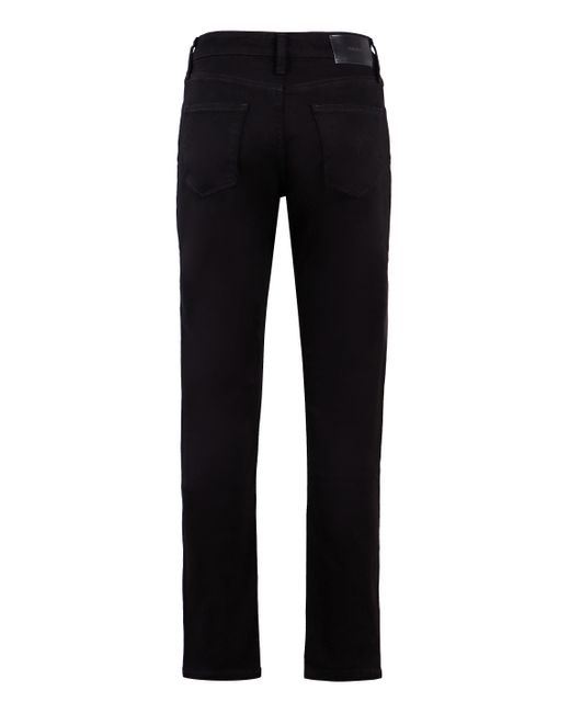 Calvin Klein Black 5-pocket Straight-leg Jeans