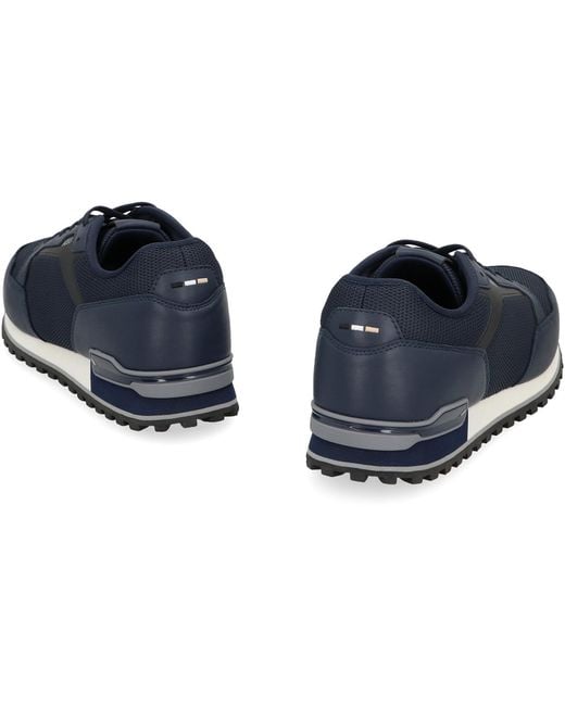 Boss Blue Sneakers Low-Top Parkour for men