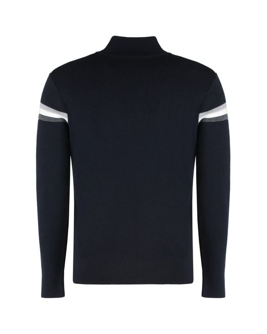 Fusalp Black Wengen Turtleneck Sweater for men