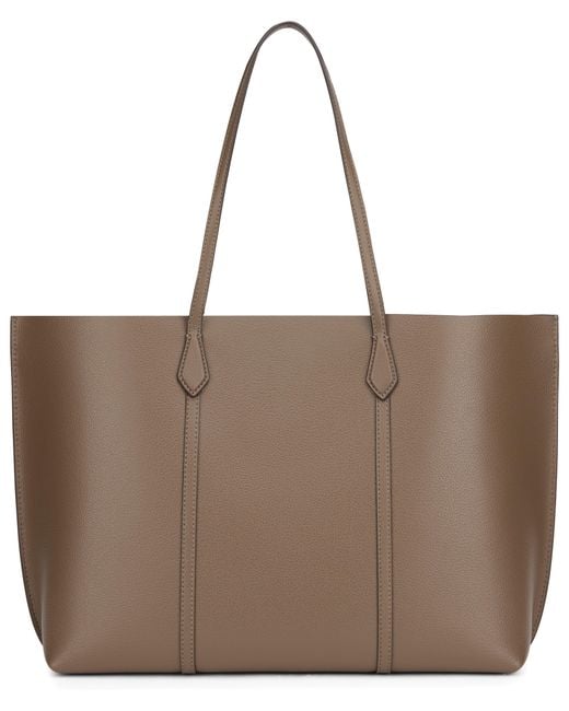 Tory Burch Brown Perry Leather Tote Bag