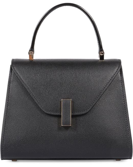 Valextra Black Iside Mini Handbag