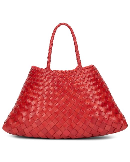 Dragon Diffusion Red Woven Tote Bag