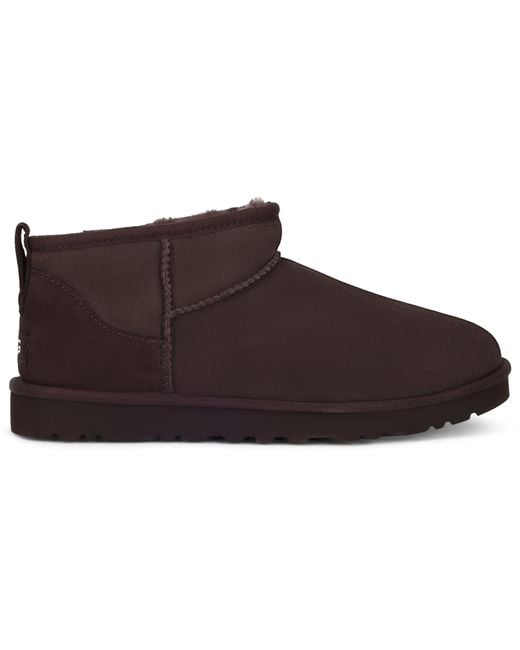 Ugg Brown Classic Ultra Mini Boots for men